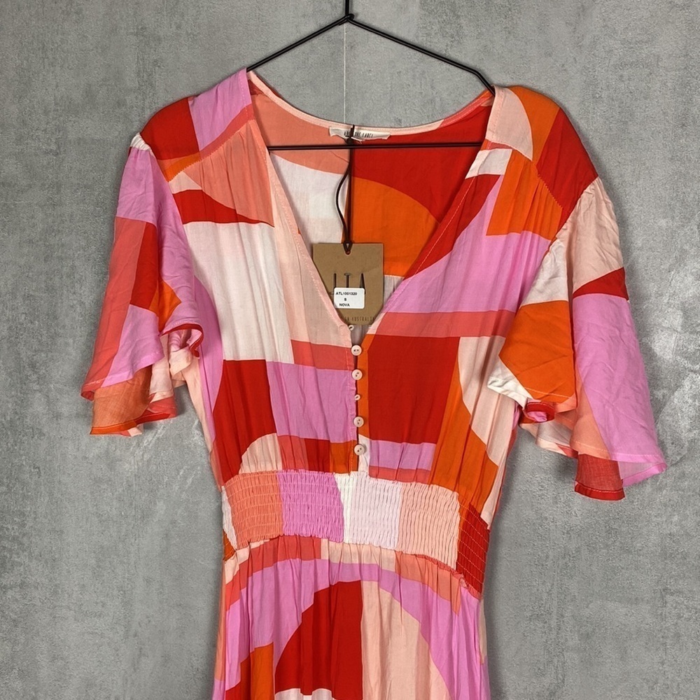 Abel the label multicolor colorblock dress - Picture 3 of 8